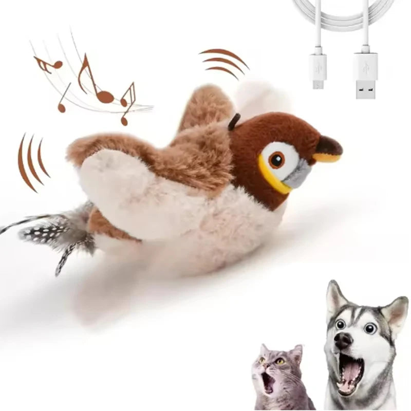 Chirpy™ Flapping Bird Cat Toy 🐦